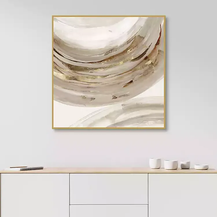 Kirklands Home Canvas Art|Nuanced Elegance Framed Canvas Art Print