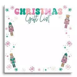 Nutcracker Christmas Gift List Dry Erase Board Christmas Art & Wall Decor