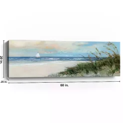 Kirklands Home Canvas Art|Oak Island Sunrise Canvas Art Print, 60x20 in.