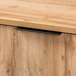 Kirklands Home Cabinets & Sideboards|Oak Wood and Metal Sideboard Buffet