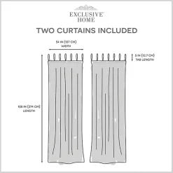 Kirklands Home Curtains & Drapes|Oatmeal Braided 2-pc. Curtain Panel Set, 108 in.
