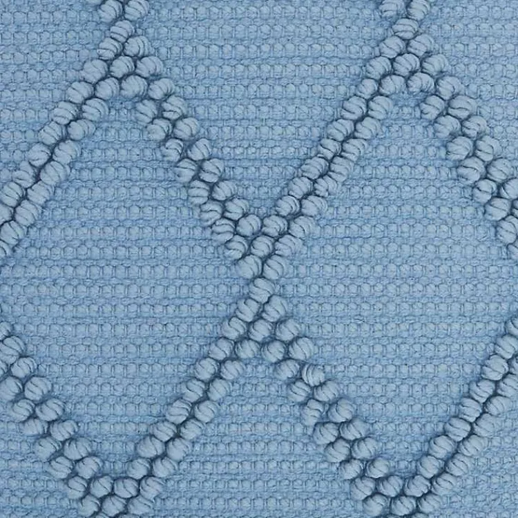 Discount Ocean Diamond Lattice Throw Pillow Pillows