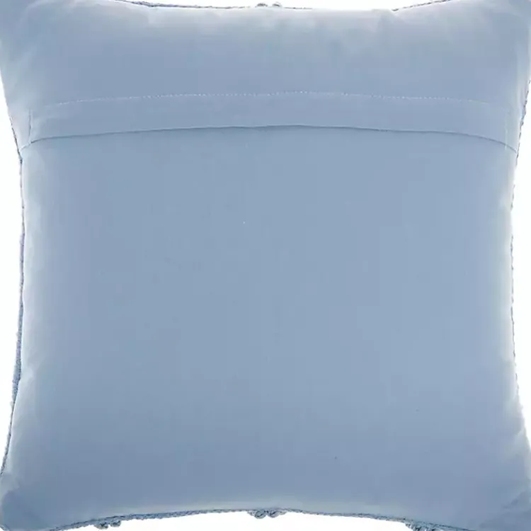 Discount Ocean Diamond Lattice Throw Pillow Pillows