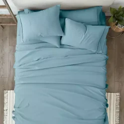 Kirklands Home Bed Sheets|Ocean 6-pc. Queen Sheet Set Blue