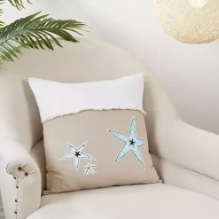 Discount Ocean Breeze Starfish Throw Pillow Pillows