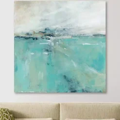 Kirklands Home Canvas Art|Ocean's Expanse Giclee Canvas Art Print Blue