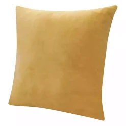 New Ochre Velvet Handmade Throw Pillow Pillows