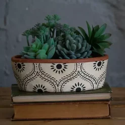 Kirklands Home Planters|Ogee Handthrown Terracotta Planter