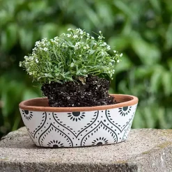 Kirklands Home Planters|Ogee Handthrown Terracotta Planter