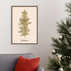 Online Oh Tannenbaum Framed Canvas Art Print Christmas Art & Wall Decor