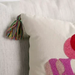 Outlet Oh What Fun Beaded Pillow Pillows
