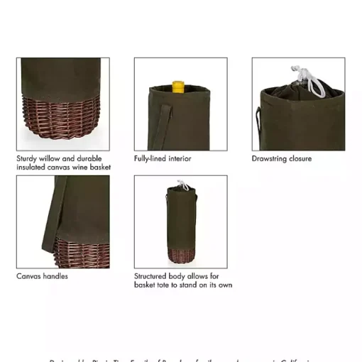 Kirklands Home Barware|Ohio State Insulated Wine Bottle Tote