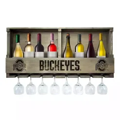 Kirklands Home Wall Storage|Ohio State Reclaimed Wood Bar Shelf Gray