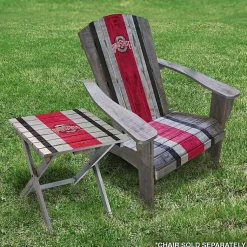 Kirklands Home Outdoor Tables|Ohio State University Folding Outdoor Table Brown