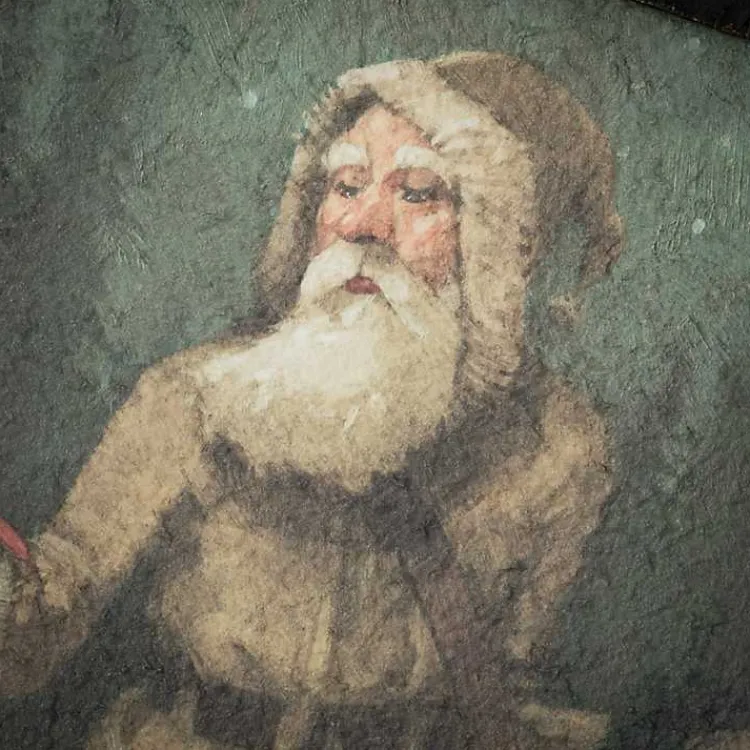 Hot Old World Santa Framed Art Print Christmas Decorations