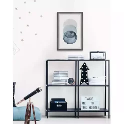 Kirklands Home Framed Art|Ombre Overlapping Circles Giclee Framed Art Print