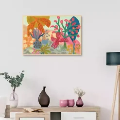 Kirklands Home Canvas Art|On the Veranda Framed Canvas Art Print Multi