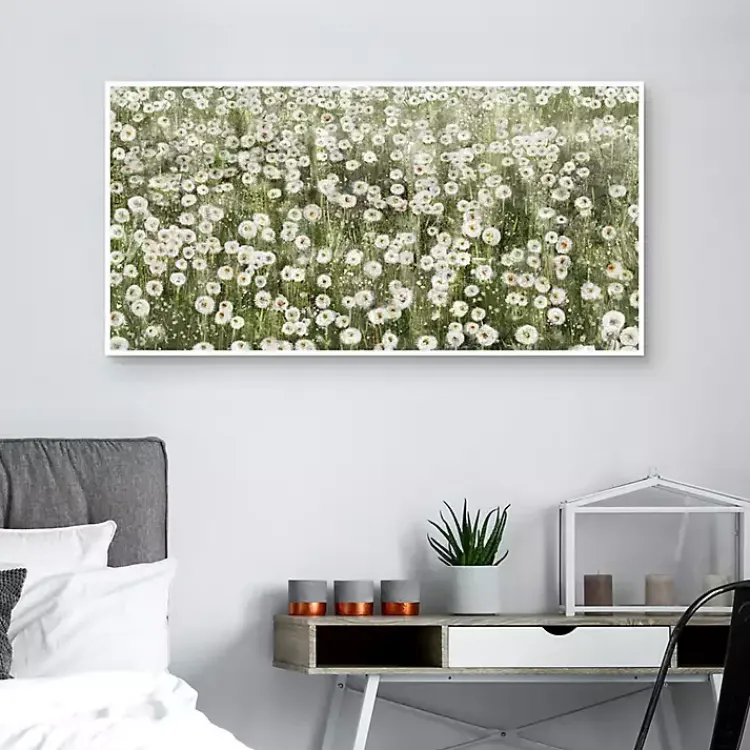 Kirklands Home Canvas Art|One Hundred Wishes Framed Canvas Art Print