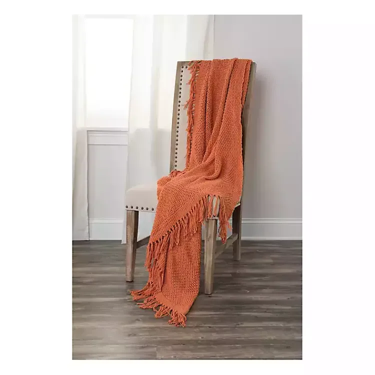 Online Cotton Tassel Throw Blankets & Throws