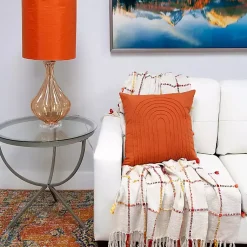 Sale Curved Stripes Pillow Pillows