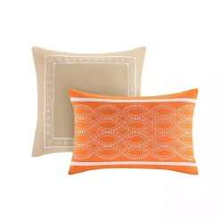 Kirklands Home Comforters|Orange Damask 5-pc. California King Comforter Set