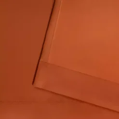 Kirklands Home Outdoor Curtains|Eliza Outdoor Curtain Panel Set, 84 in. Orange