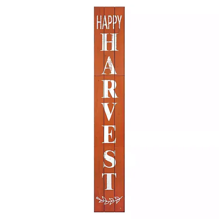 Online Orange Happy Harvest Porch Board, 10 in. Fall