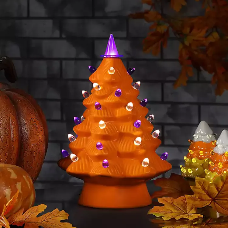 Clearance Nostalgic LED Halloween Tree Halloween