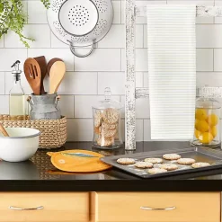 Kirklands Home Kitchen Accessories|Orange 2-pc. Kitchen Towel and Pot Holder Set