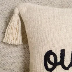 New Our Nest Ivory Lumbar Pillow Pillows