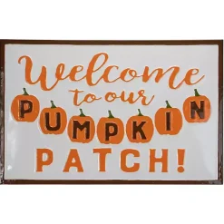 Outlet Our Pumpkin Patch Metal Wall Plaque Fall