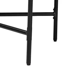 Kirklands Home Console Tables|Oval Light Wood X Base Console Table Brown