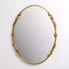Kirklands Home Decorative Mirrors|Oval Louisa Gold Wall Mirror