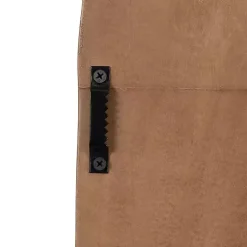 Kirklands Home Decorative Mirrors|Oval Walnut Ribbed Wood Wall Mirror