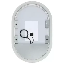 Kirklands Home Decorative Mirrors|Oval Wes LED Wall Mirror