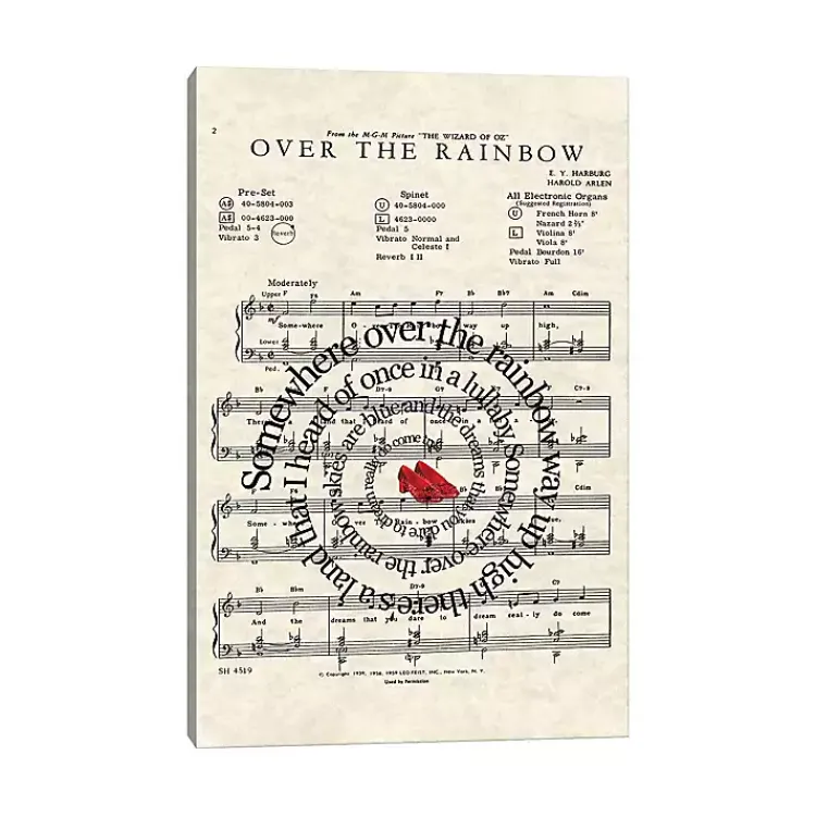 Kirklands Home Canvas Art|Over the Rainbow Canvas Art Print