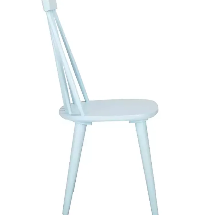 Kirklands Home Dining Chairs|Pale Burris Dining Chairs, Set of 2 Blue