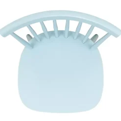 Kirklands Home Dining Chairs|Pale Parker Spindle Dining Chairs, Set of 2 Blue