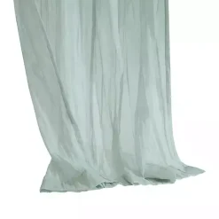 Kirklands Home Curtains & Drapes|Pale Thyme Paloma Curtain Panel, 63 in. Blue