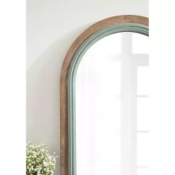 Kirklands Home Decorative Mirrors|Palmer Arch Wood Wall Mirror