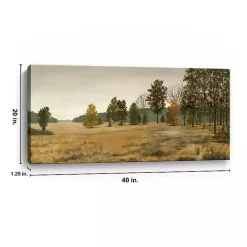 Kirklands Home Canvas Art|Panorama Tree Landscape Canvas Art Print Green