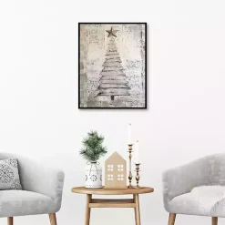 Hot Paper Pine Framed Art Print Christmas Decorations
