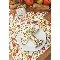 Partridge in a Pear Tree Napkins, Set of 6 Christmas Dining & Entertaining