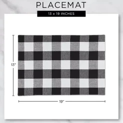 Kirklands Home Table Linens|Pastel Rose Dobby Placemats, Set of 6 Pink