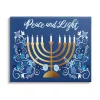 Outlet Peace and Light Menorah Canvas Art Print Hanukkah Decorations