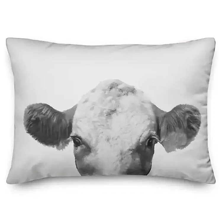 Peeping Cow Indoor/Outdoor Lumbar Pillow Pillows