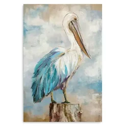 Kirklands Home Canvas Art|Pelican Perch Canvas Art Print, 24x36 in.