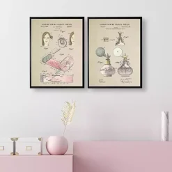 Kirklands Home Framed Art|Perfume Patent Framed Art Print