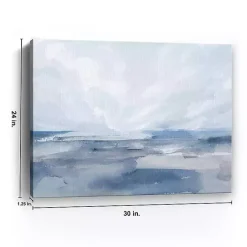 Kirklands Home Canvas Art|Periwinkle Sea Canvas Art Print Blue