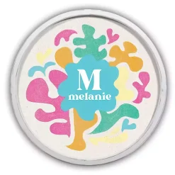 Kirklands Home Framed Art|Personalized Abstract Colors White Framed Print